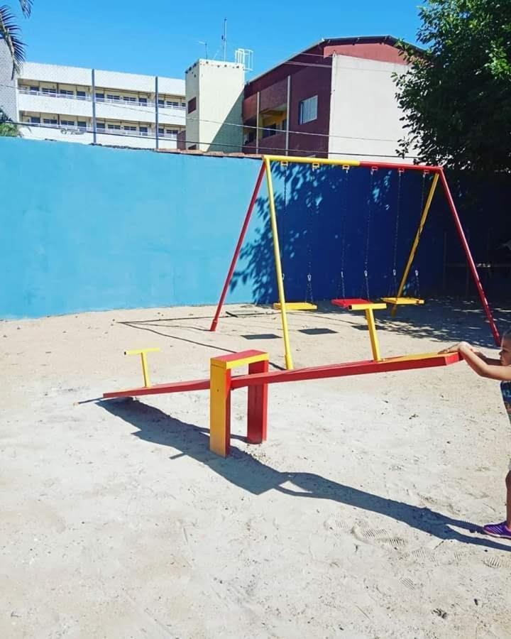 Colonia de Férias Derivados de Petróleo. Praia Grande (Santos) Exterior foto